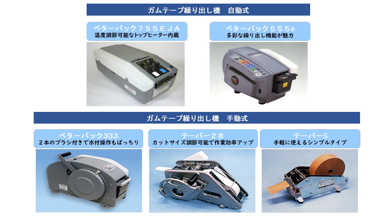 ガムテープ繰り出し機　